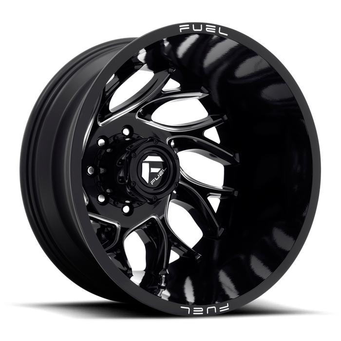 Fuel 1PC D741 RUNNER 20X8.25 -202 8X200/8X200 Gloss Black Milled