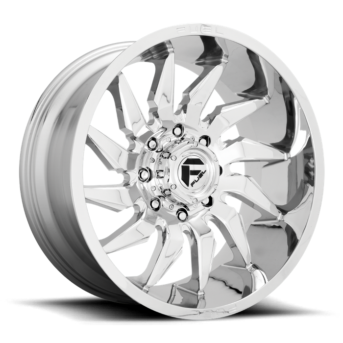 Fuel 1PC D743 SABER 22X12 -44 8X165.1/8X6.5 Chrome