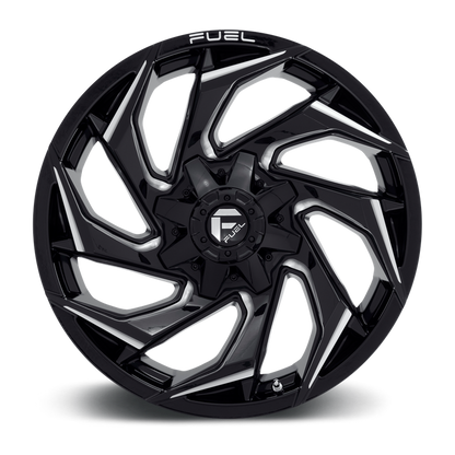 Fuel 1PC D753 REACTION 20X10 -18 8X170/8X6.7 Gloss Black Milled