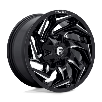 Fuel 1PC D753 REACTION 18X9 1 8X170/8X6.7 Gloss Black Milled