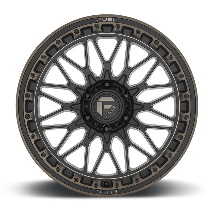 Fuel 1PC D759 TRIGGER 20X9 1 6X135/6X5.3 Matte Black Dark Tint
