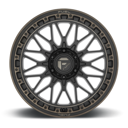 Fuel 1PC D759 TRIGGER 20X9 1 6X135/6X5.3 Matte Black Dark Tint