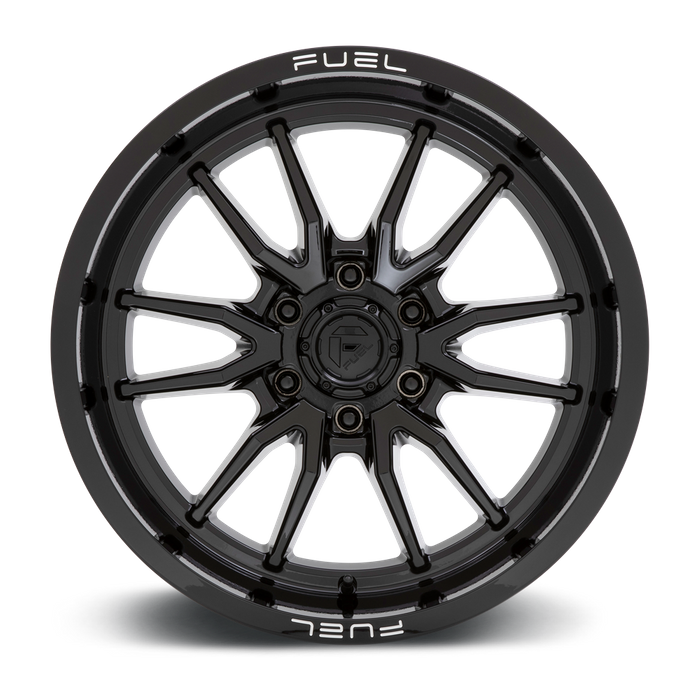 Fuel 1PC D760 CLASH 18X9 -12 6X139.7/6X5.5 Gloss Black