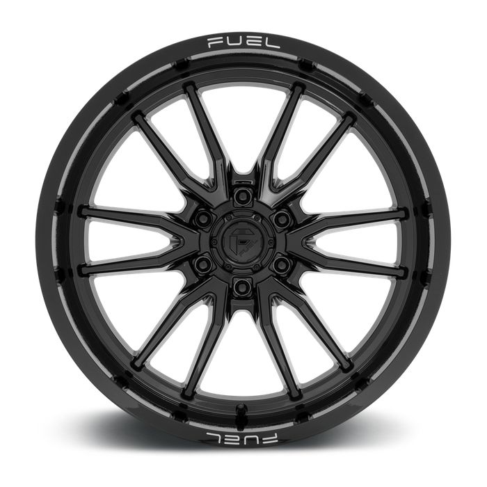 Fuel 1PC D760 CLASH 22X10 -18 6X135/6X5.3 Gloss Black