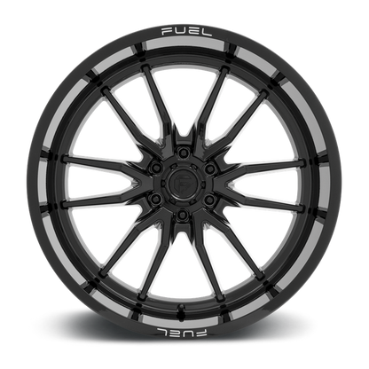 Fuel 1PC D760 CLASH 24X12 -44 6X139.7/6X5.5 Gloss Black