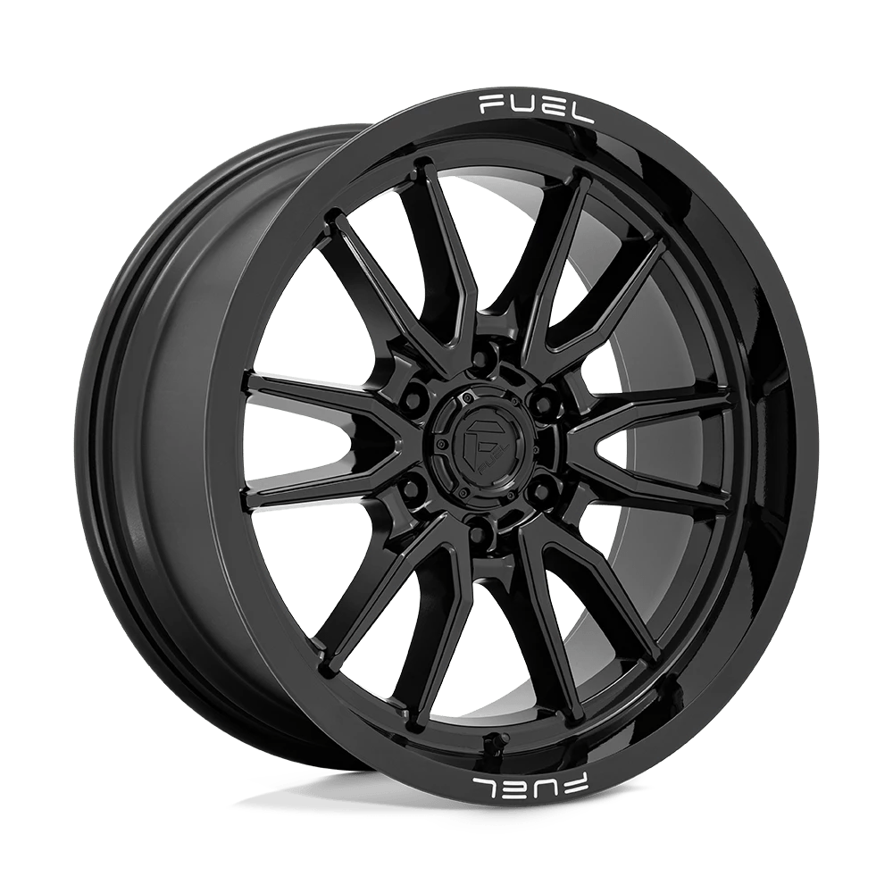 Fuel 1PC D760 CLASH 20X9 1 6X139.7/6X5.5 Gloss Black