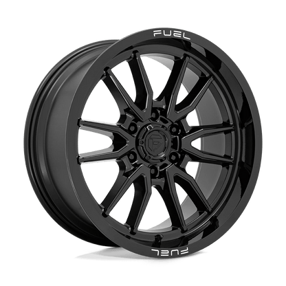 Fuel 1PC D760 CLASH 20X9 1 6X135/6X5.3 Gloss Black