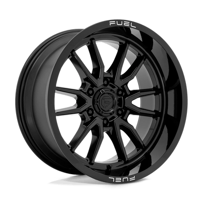 Fuel 1PC D760 CLASH 17X9 -12 6X135/6X5.3 Gloss Black