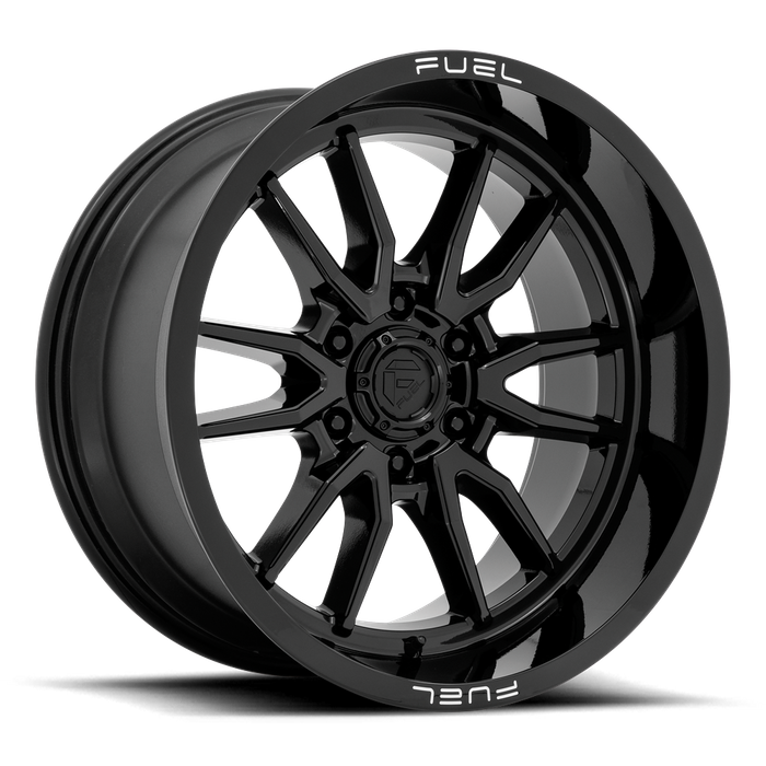 Fuel 1PC D760 CLASH 17X9 -12 6X135/6X5.3 Gloss Black