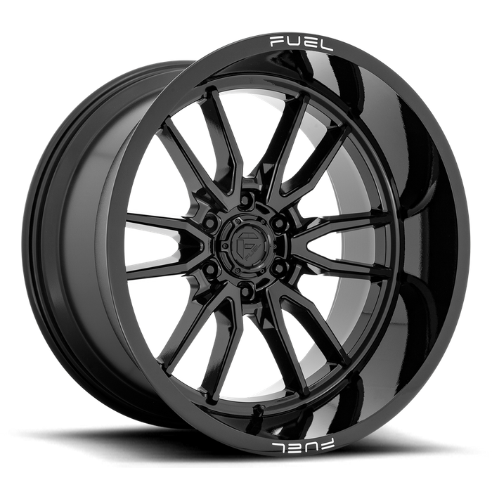 Fuel 1PC D760 CLASH 22X12 -44 6X135/6X5.3 Gloss Black