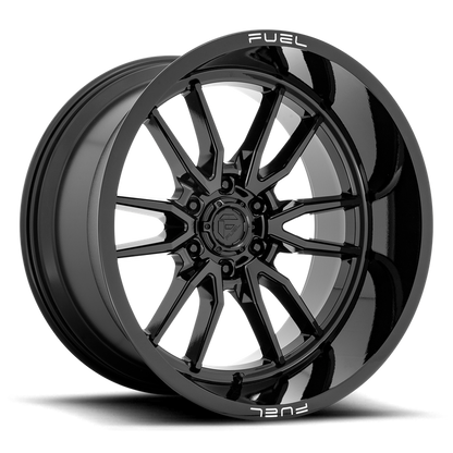 Fuel 1PC D760 CLASH 22X12 -44 6X135/6X5.3 Gloss Black