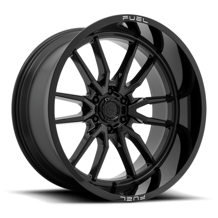 Fuel 1PC D760 CLASH 24X12 -44 6X139.7/6X5.5 Gloss Black
