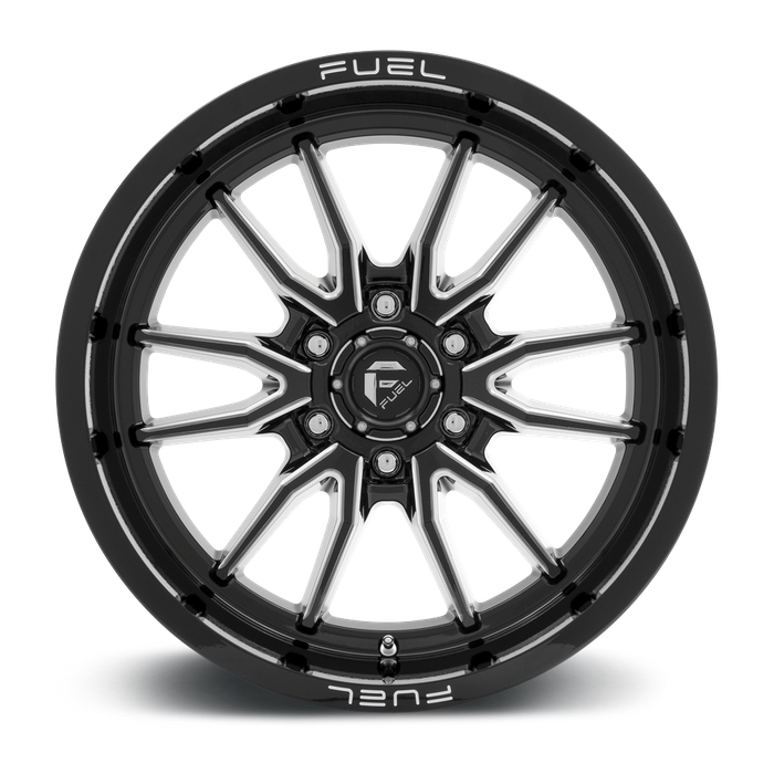 Fuel 1PC D761 CLASH 18X9 -12 6X135/6X5.3 Gloss Black Milled