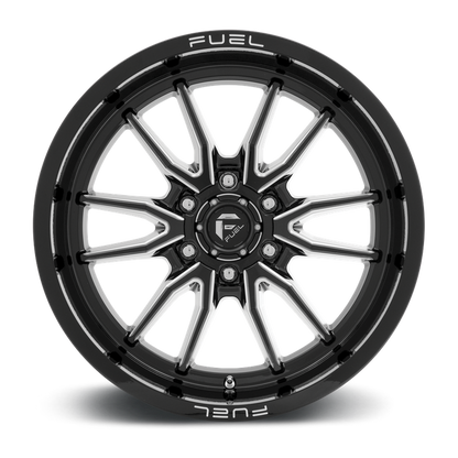 Fuel 1PC D761 CLASH 18X9 -12 6X135/6X5.3 Gloss Black Milled