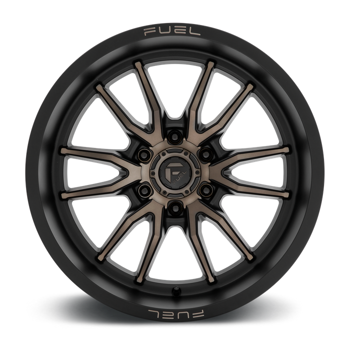 Fuel 1PC D762 CLASH 18X9 1 6X139.7/6X5.5 Matte Black Double Dark Tint