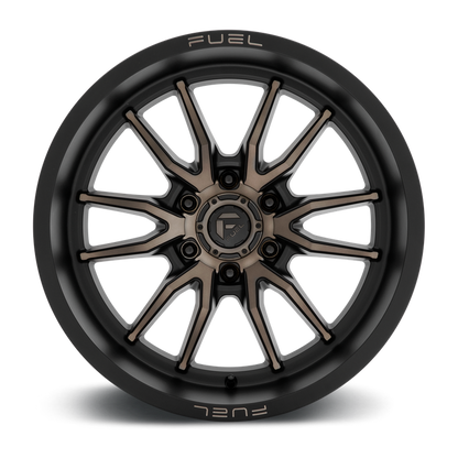 Fuel 1PC D762 CLASH 18X9 1 6X139.7/6X5.5 Matte Black Double Dark Tint