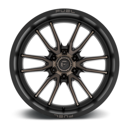 Fuel 1PC D762 CLASH 22X10 -18 6X135/6X5.3 Matte Black Double Dark Tint
