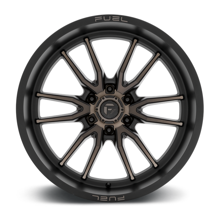 Fuel 1PC D762 CLASH 22X10 -18 6X139.7/6X5.5 Matte Black Double Dark Tint