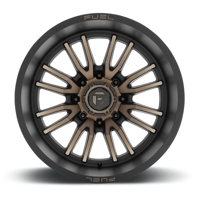Fuel 1PC D762 CLASH 22X12 -44 8X180/8X7.1 Matte Black Double Dark Tint