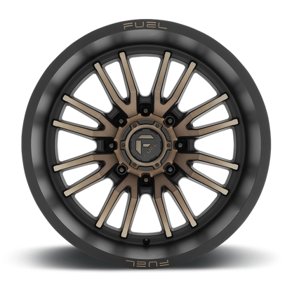 Fuel 1PC D762 CLASH 22X12 -44 8X180/8X7.1 Matte Black Double Dark Tint