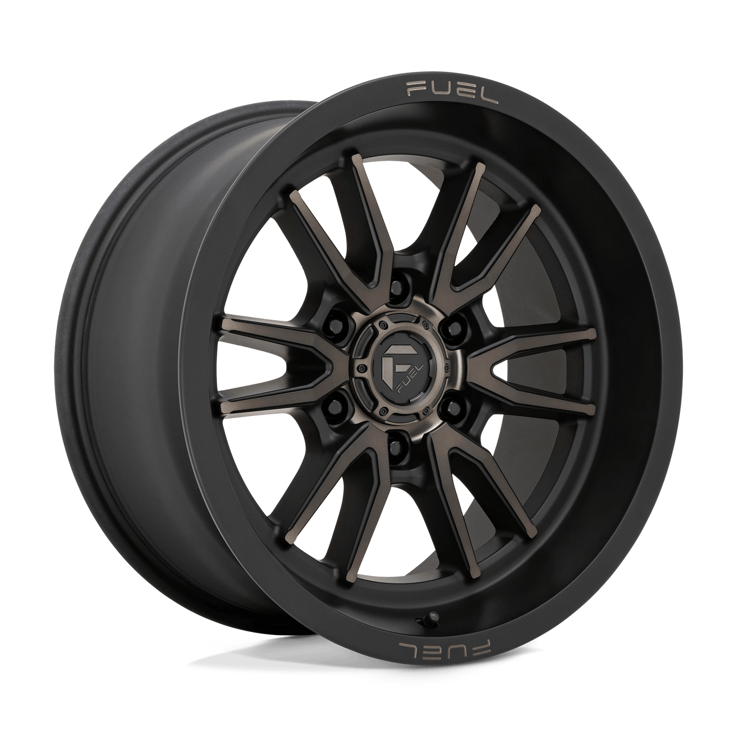 Fuel 1PC D762 CLASH 18X9 1 6X139.7/6X5.5 Matte Black Double Dark Tint