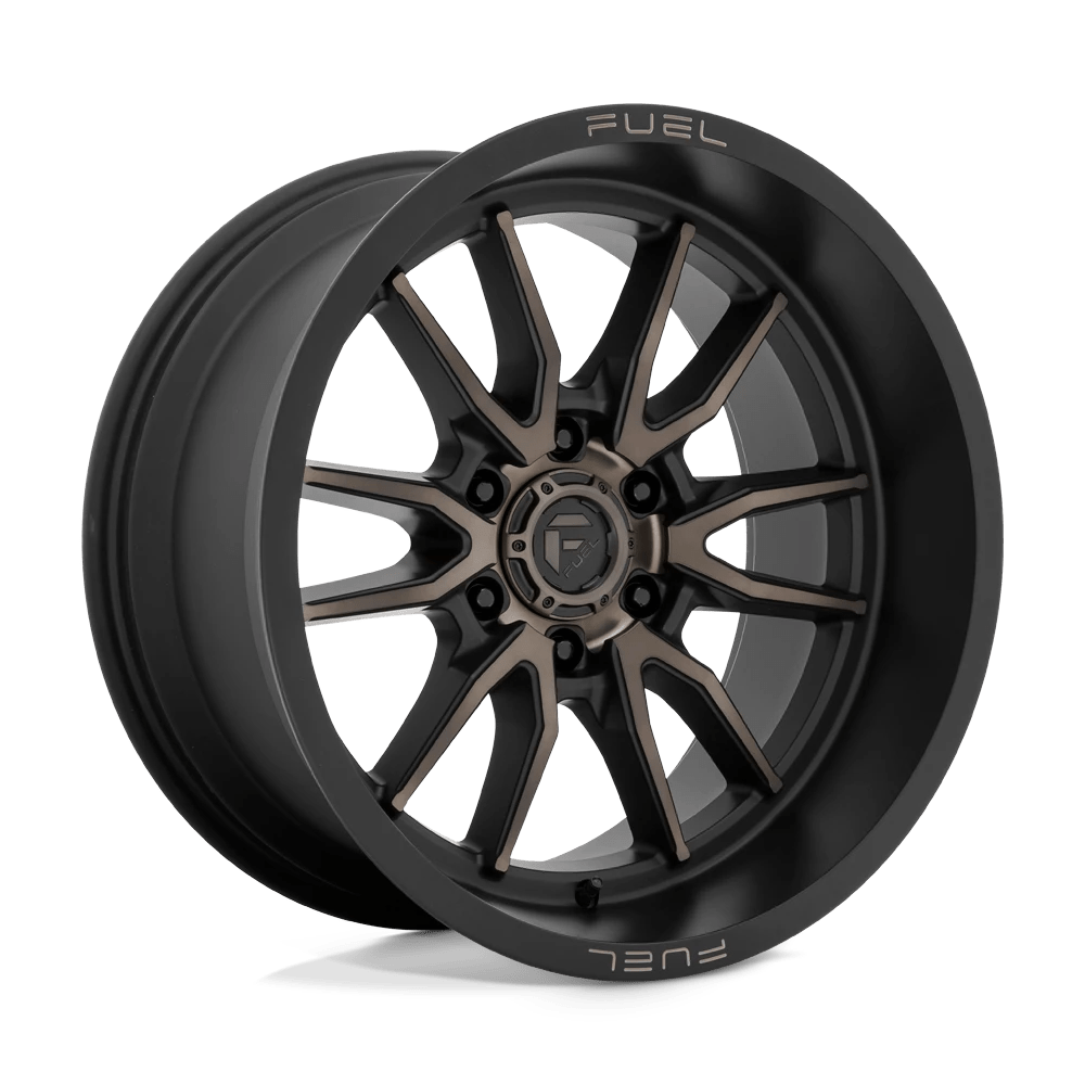 Fuel 1PC D762 CLASH 18X9 -12 6X135/6X5.3 Matte Black Double Dark Tint