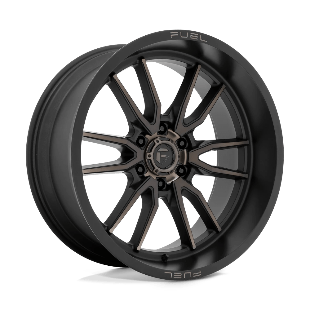 Fuel 1PC D762 CLASH 22X10 -18 6X135/6X5.3 Matte Black Double Dark Tint