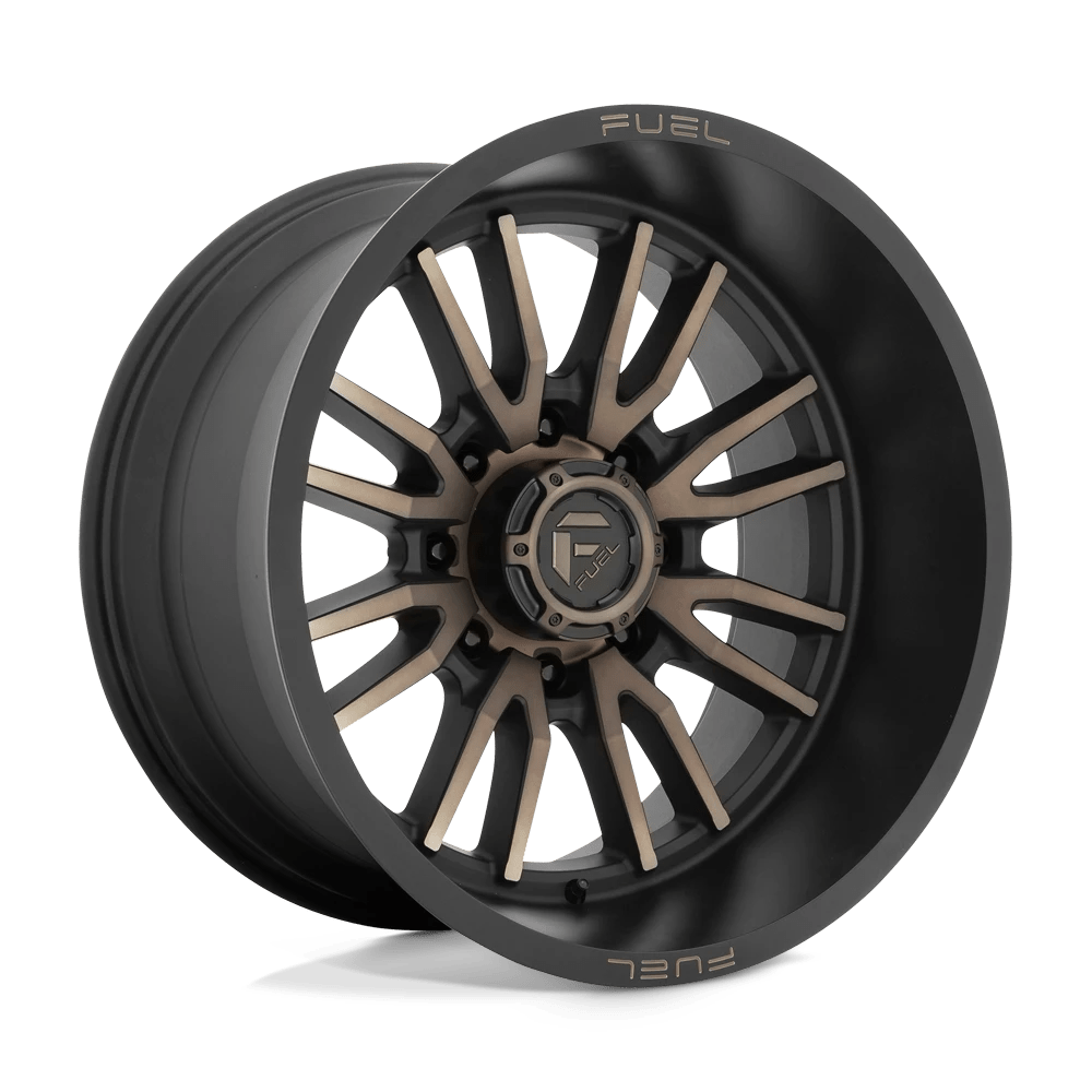 Fuel 1PC D762 CLASH 22X12 -44 8X180/8X7.1 Matte Black Double Dark Tint