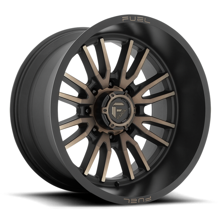 Fuel 1PC D762 CLASH 22X12 -44 8X170/8X6.7 Matte Black Double Dark Tint
