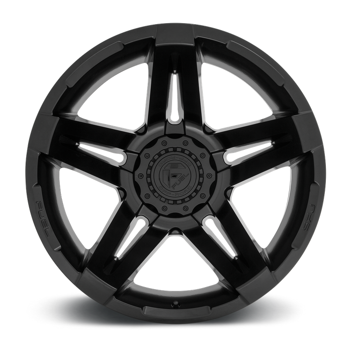Fuel 1PC D763 SFJ 22X14 -75 5X127/5X139.7/5X5.0/5.5 Matte Black
