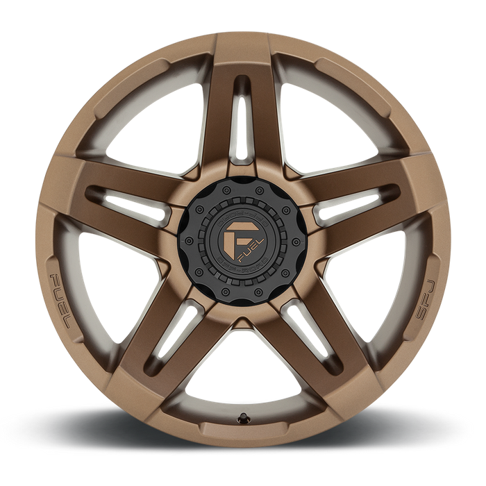 Fuel 1PC D765 SFJ 20X12 -44 5X114.3/5X127/5X4.5/5.0 Matte Bronze