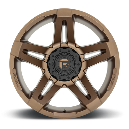 Fuel 1PC D765 SFJ 20X12 -44 5X114.3/5X127/5X4.5/5.0 Matte Bronze