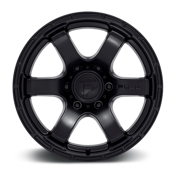 Fuel 1PC D766 RUSH 18X9 -12 5X127/5X5.0 SATIN BLACK