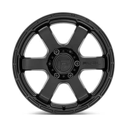Fuel 1PC D766 RUSH 18X9 20 6X135/6X5.3 SATIN BLACK