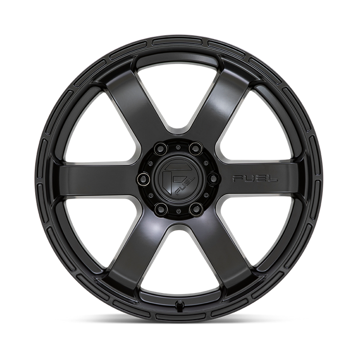 Fuel 1PC D766 RUSH 20X9 1 6X139.7/6X5.5 SATIN BLACK