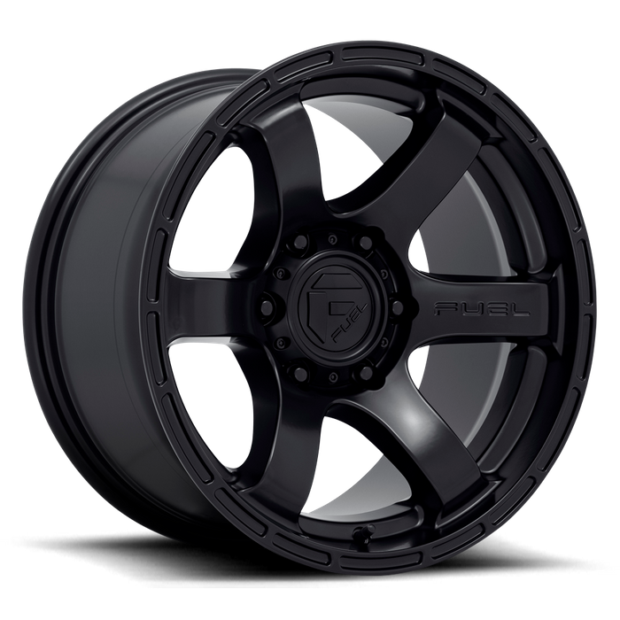 Fuel 1PC D766 RUSH 17X9 1 6X139.7/6X5.5 SATIN BLACK