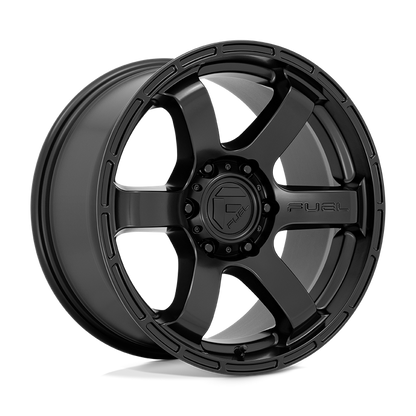 Fuel 1PC D766 RUSH 18X9 20 6X135/6X5.3 SATIN BLACK