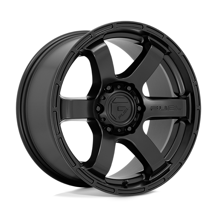 Fuel 1PC D766 RUSH 18X9 20 6X120/6X120 SATIN BLACK