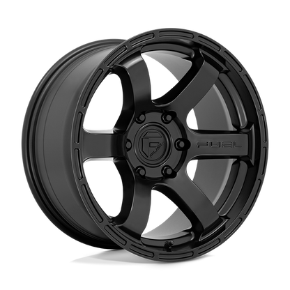 Fuel 1PC D766 RUSH 18X9 1 6X135/6X5.3 SATIN BLACK