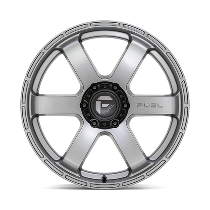 Fuel 1PC D767 RUSH 20X9 1 6X139.7/6X5.5 Matte Gun Metal