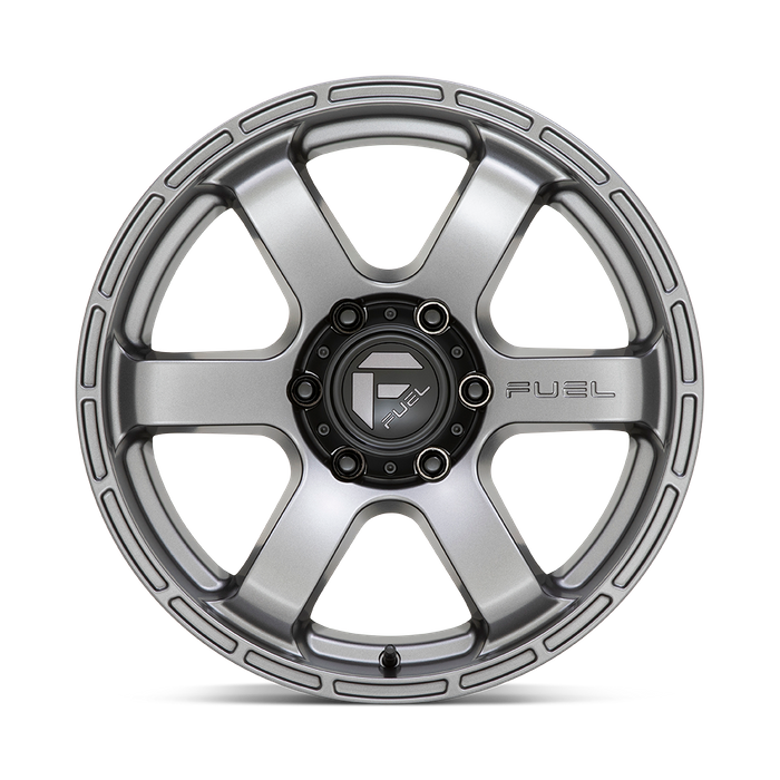 Fuel 1PC D767 RUSH 18X9 20 6X135/6X5.3 Matte Gun Metal