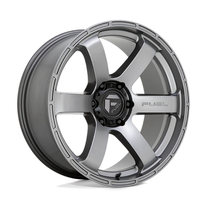 Fuel 1PC D767 RUSH 20X9 1 6X135/6X5.3 Matte Gun Metal