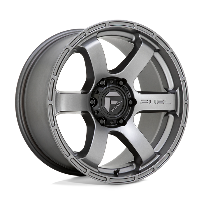 Fuel 1PC D767 RUSH 18X9 20 6X135/6X5.3 Matte Gun Metal