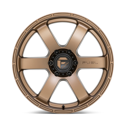 Fuel 1PC D768 RUSH 20X9 1 6X135/6X5.3 Matte Bronze