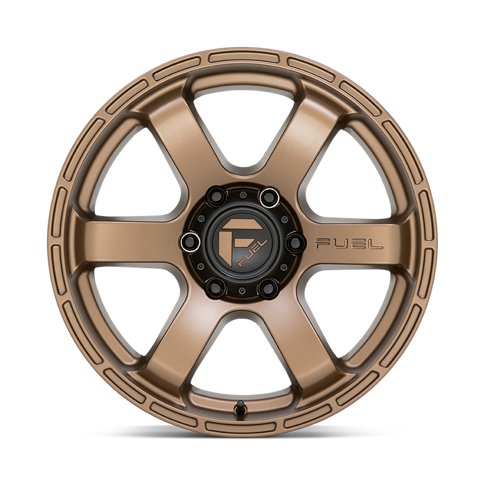 Fuel 1PC D768 RUSH 18X9 20 6X139.7/6X5.5 Matte Bronze