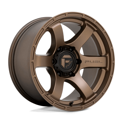 Fuel 1PC D768 RUSH 18X9 20 6X114.3/6X4.5 Matte Bronze
