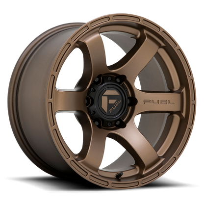 Fuel 1PC D768 RUSH 17X9 1 6X139.7/6X5.5 Matte Bronze