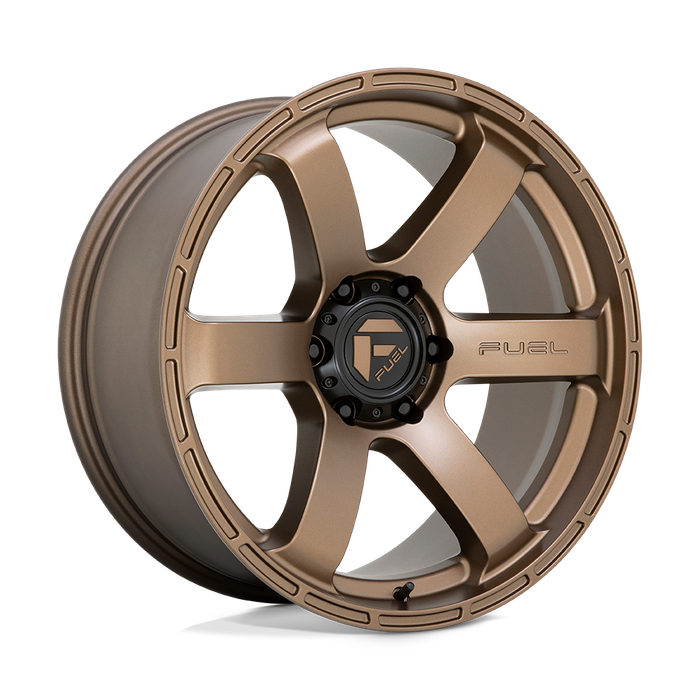 Fuel 1PC D768 RUSH 20X9 1 6X135/6X5.3 Matte Bronze