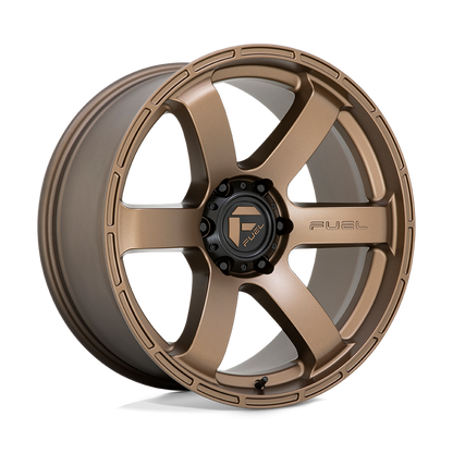 Fuel 1PC D768 RUSH 20X9 1 6X135/6X5.3 Matte Bronze