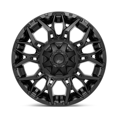 Fuel 1PC D772 TWITCH 20X9 1 8X165.1/8X6.5 Blackout